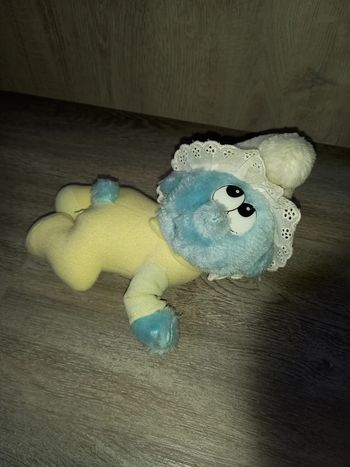 peluche bébé schtroumph vintage 1983