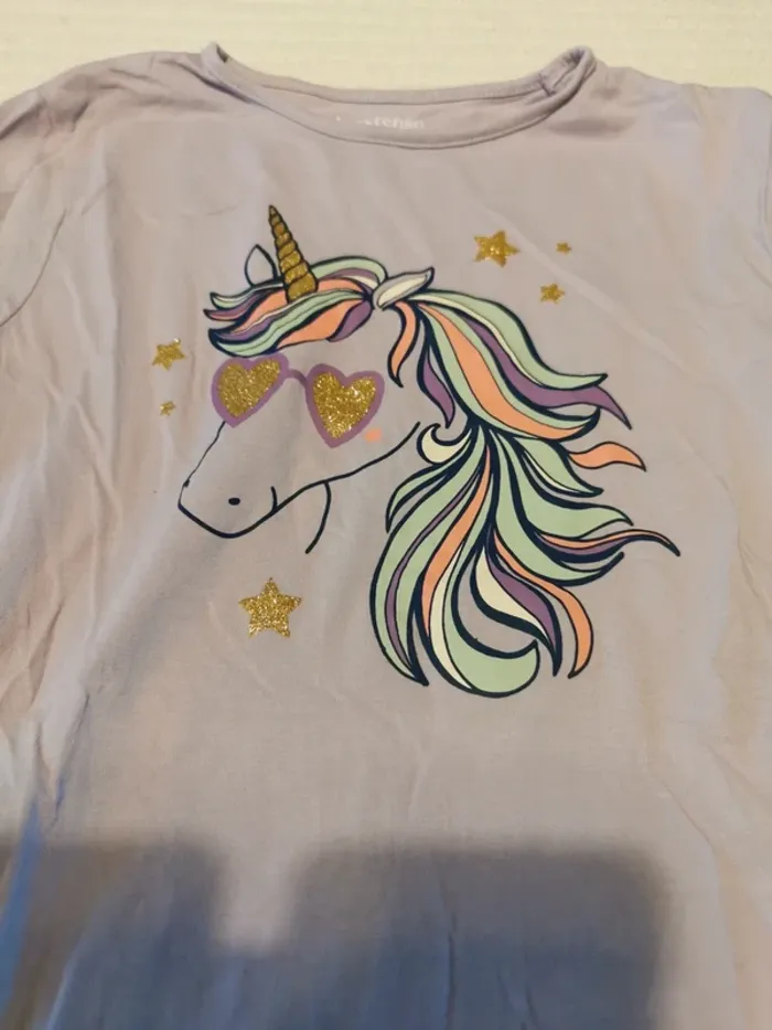 T-shirt licorne - photo numéro 2