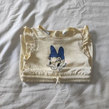 Combishort bébé Disney 6 mois Daisy Duck