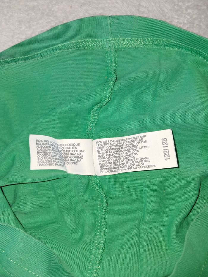T-shirt vert manche longue enfant - photo numéro 3