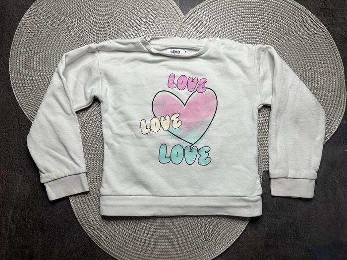 Sweat-shirt fille 5 ans