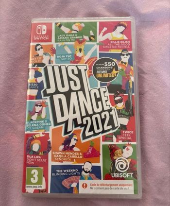 Just Dance 2021 pour switch  neuf avec emballage d’origine 