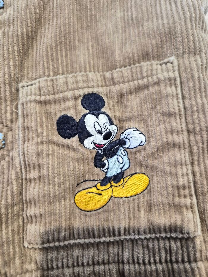 Manteau marron en velours côtelé, H&M Disney Mickey Mouse, 6-9 mois 74 cm - photo numéro 9