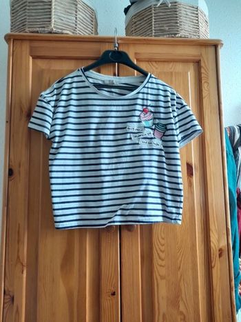 Tee shirt marin court