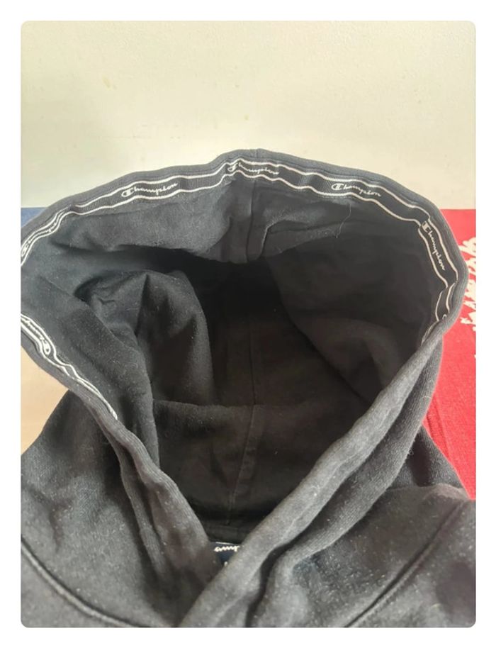 Sweat champion taille xs noir - photo numéro 3