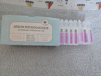 Sérum physiologique bébé
