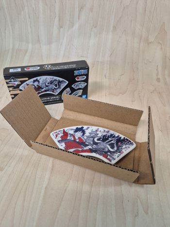 Mini assiette One Piece éventail Ichibankuji "Wa no Kuni" : Luffy & Kaido