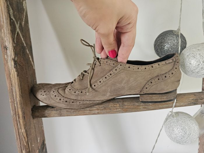Derbies taille 40 beige - photo numéro 5