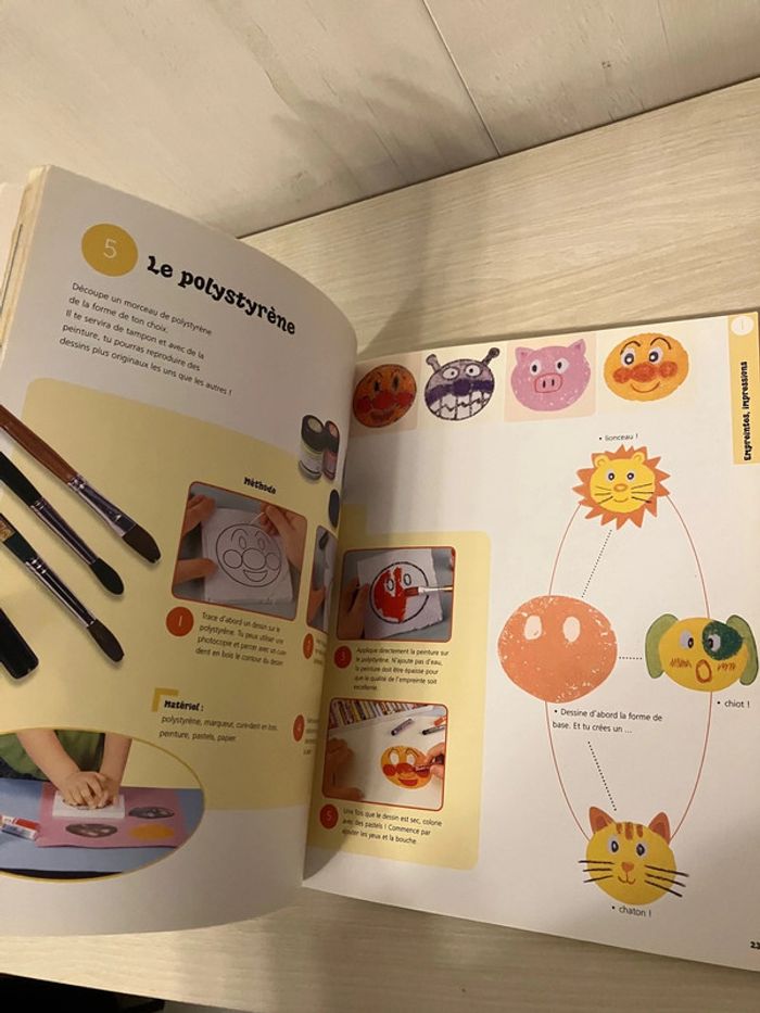Peintures aux tampons à réaliser soi-même – MFG Atelier – Très bon état – Activité créative - photo numéro 4