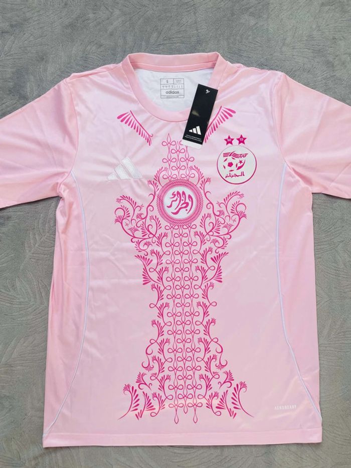 Maillot concept foot Algérie rose taille S