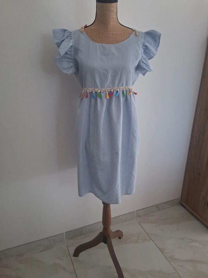 Robe rayée