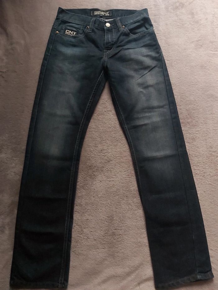 Jeans Bleu Foncé Garçon