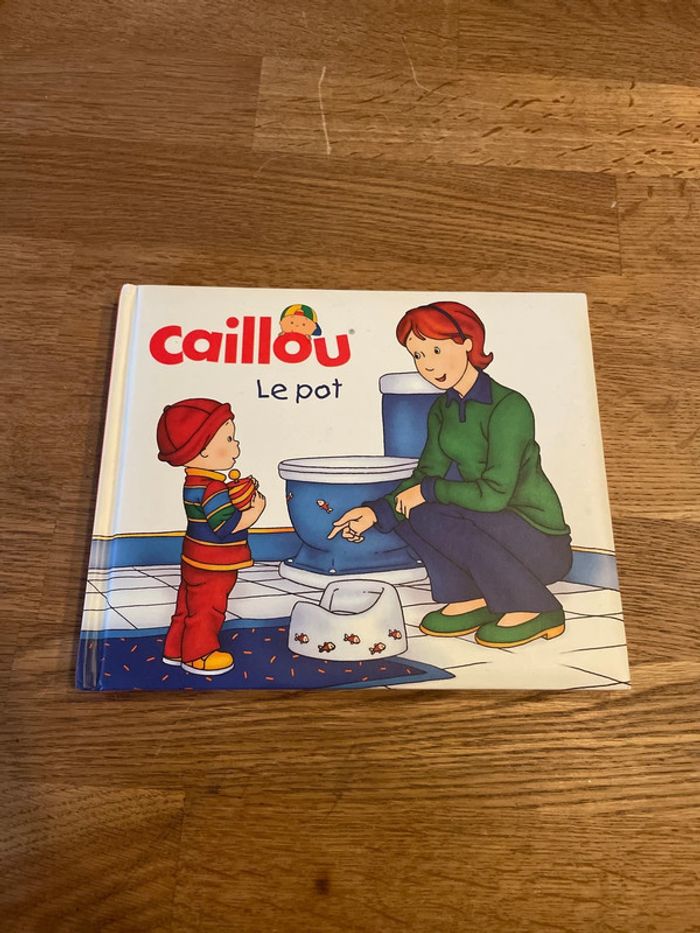 Livre Caillou Le pot