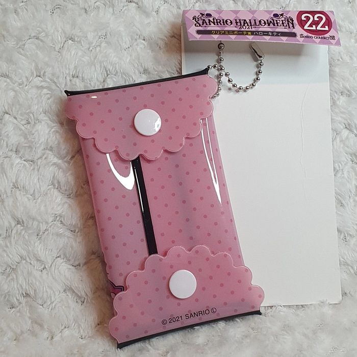 Pochette Sunny Side Up Sanrio Halloween 2021 Clear Mini Pouch Award Hello Kitty - photo numéro 3