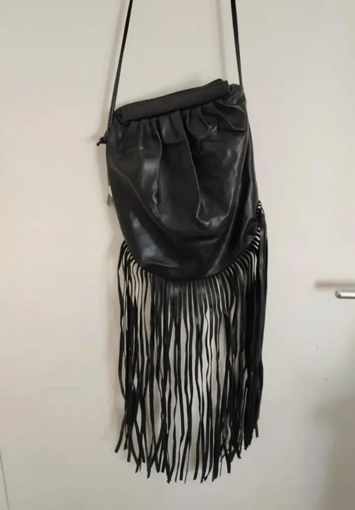 Magnifique sac bandoulière a franges - photo numéro 7