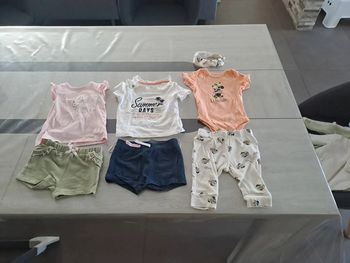 Lot ensemble bébé fille