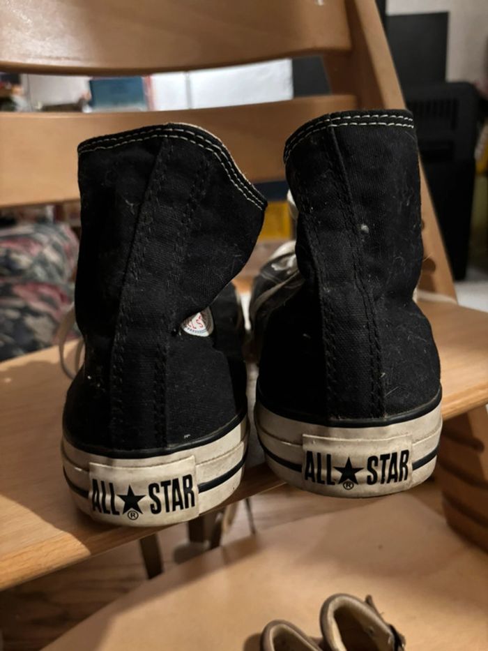 Converses noires taille 42,5 - photo numéro 4
