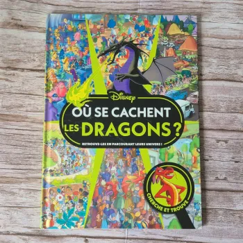 Livre Hachette disney Ou se cachent les dragons