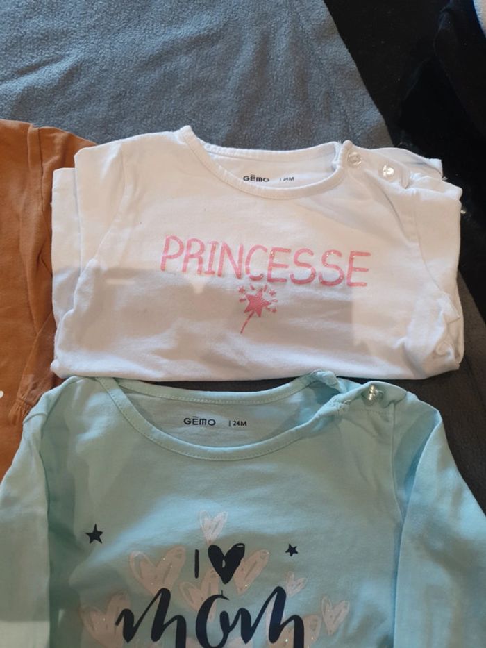 Lot de 8 tee-shirt manches longues - photo numéro 8