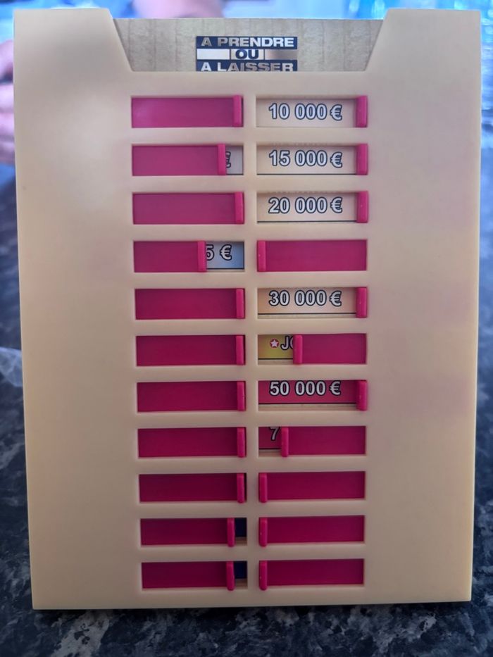 Jeu à prendre ou à laisser - photo numéro 2