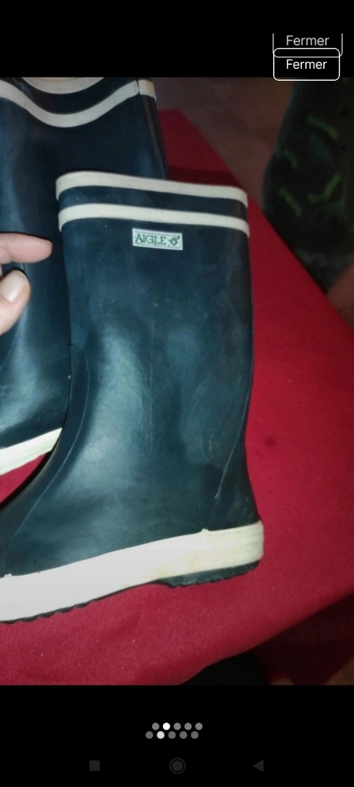 Botte aigle ch8 - photo numéro 4