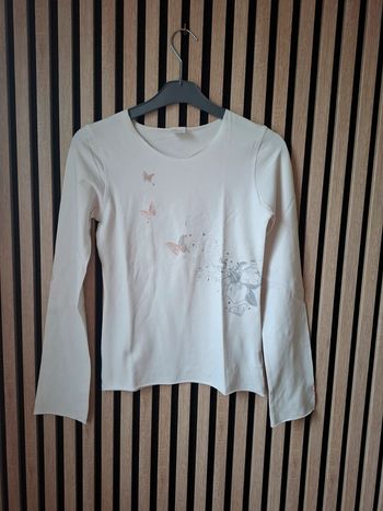 Tee shirt manches longues blanc Roxy T 38
