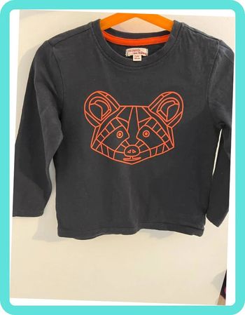 Beau t-shirt manches longues 4 ans du pareil au même