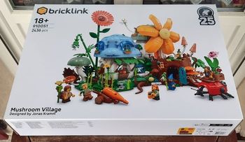 Neuf - Lego Bricklink 910051 Le village champignon