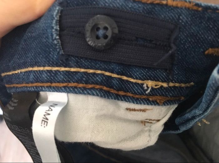 Jean slim bleu ajustable 10/11 ans H&M - photo numéro 5