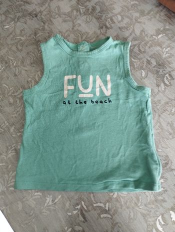 Débardeur 12 mois garçon