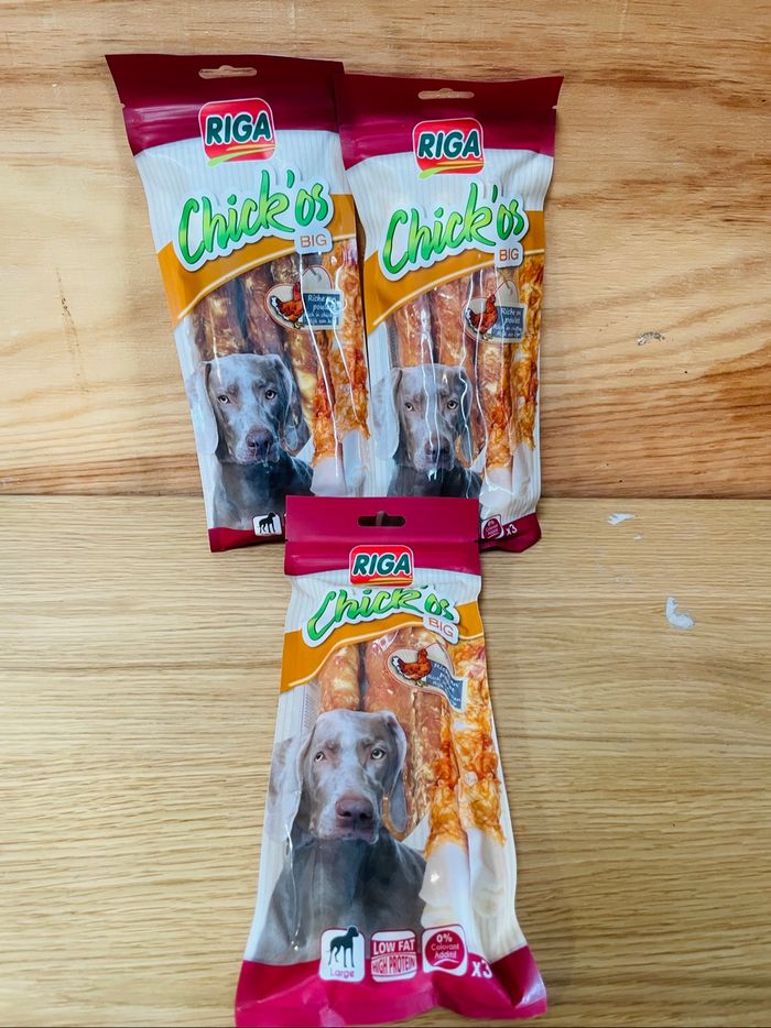 Riga chick’os big lot de 3 sachets