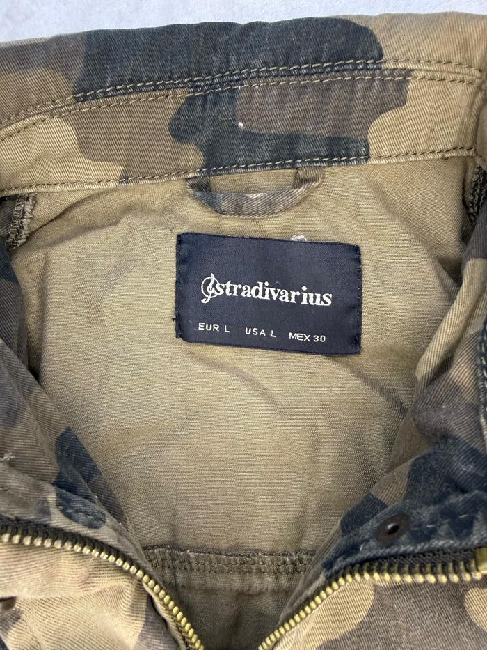 Veste Militaire Stradivarius – Motif Camouflage - photo numéro 3