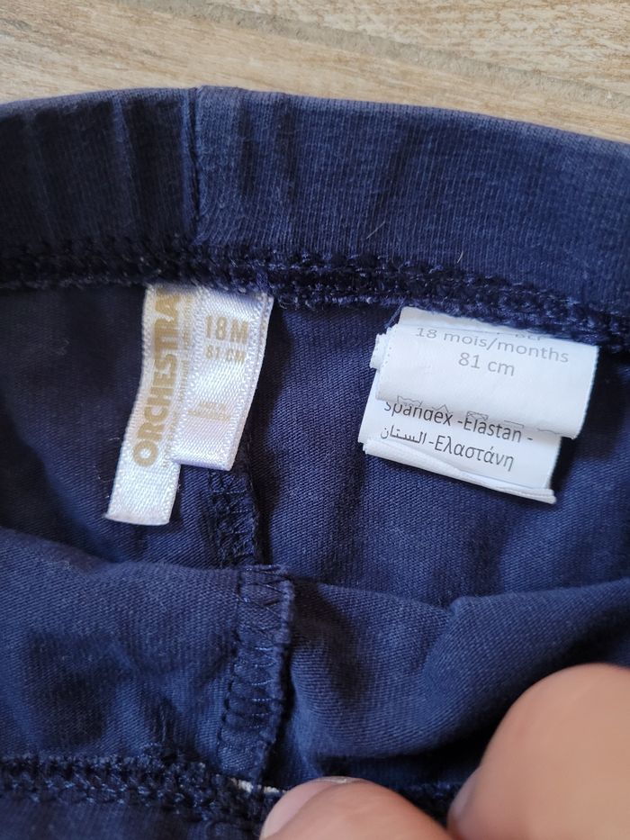 Lot de 4 leggings taille 18 mois - photo numéro 3