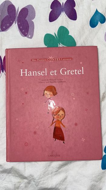 Livre Hansel et Gretel Mes premiers contes Larousse
