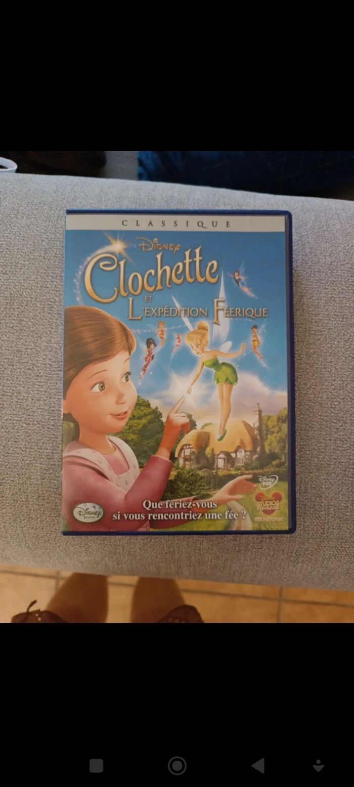 DVD la fée clochette