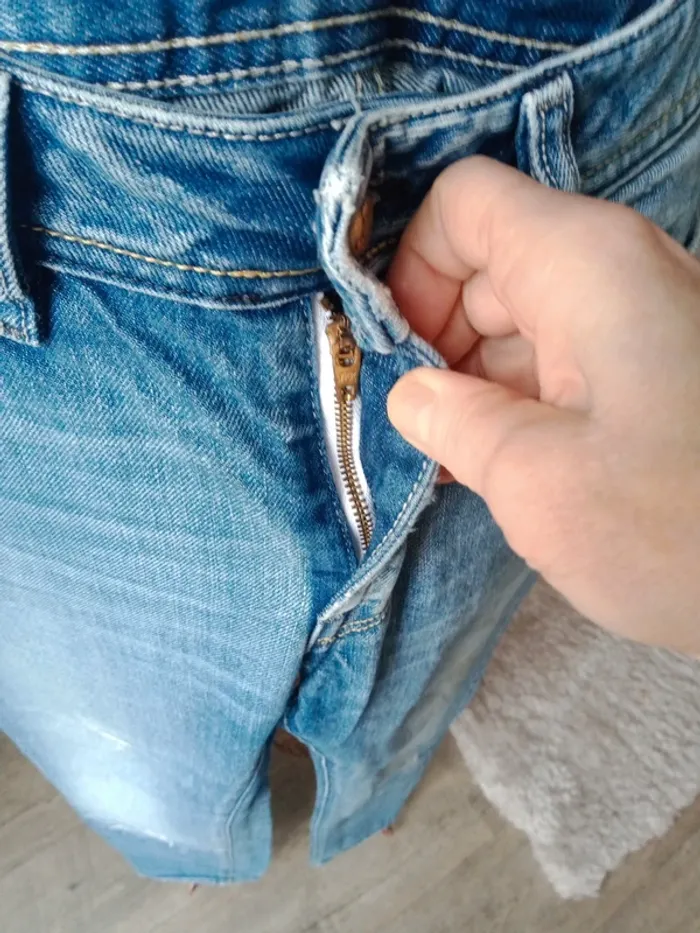 Jeans Diesel Floy bleu - photo numéro 5