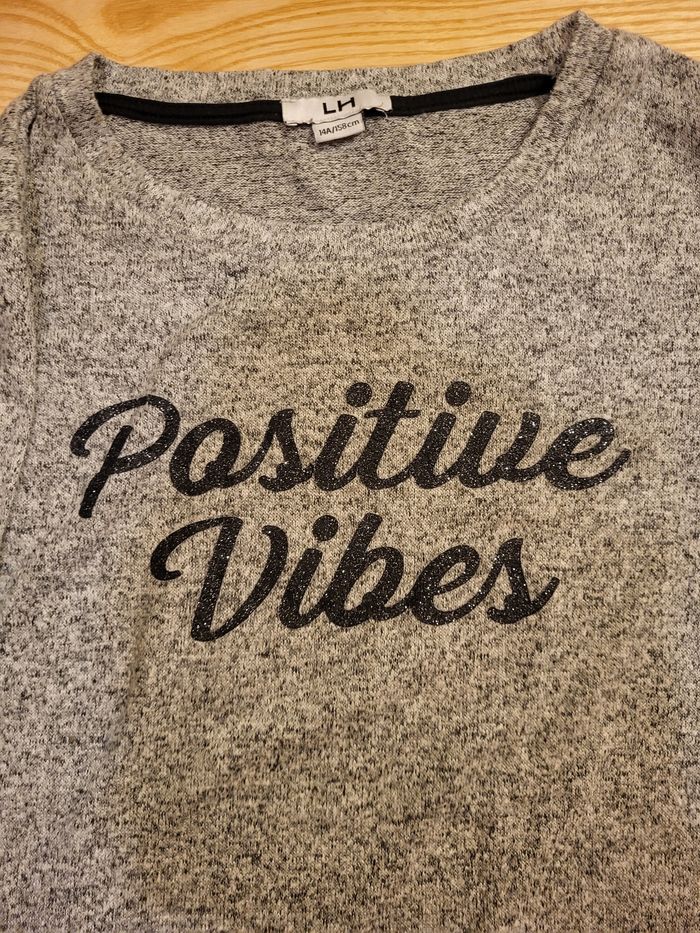 Thee shirt manche longue gris - photo numéro 3