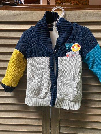 Jolie veste polaire garçon 9mois
