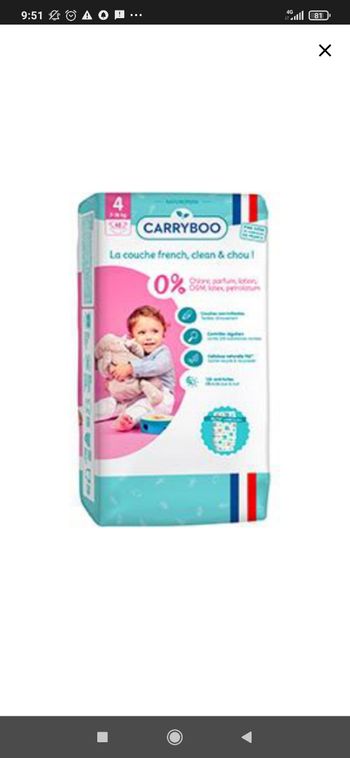 Couche caryboo (il manque 4couche