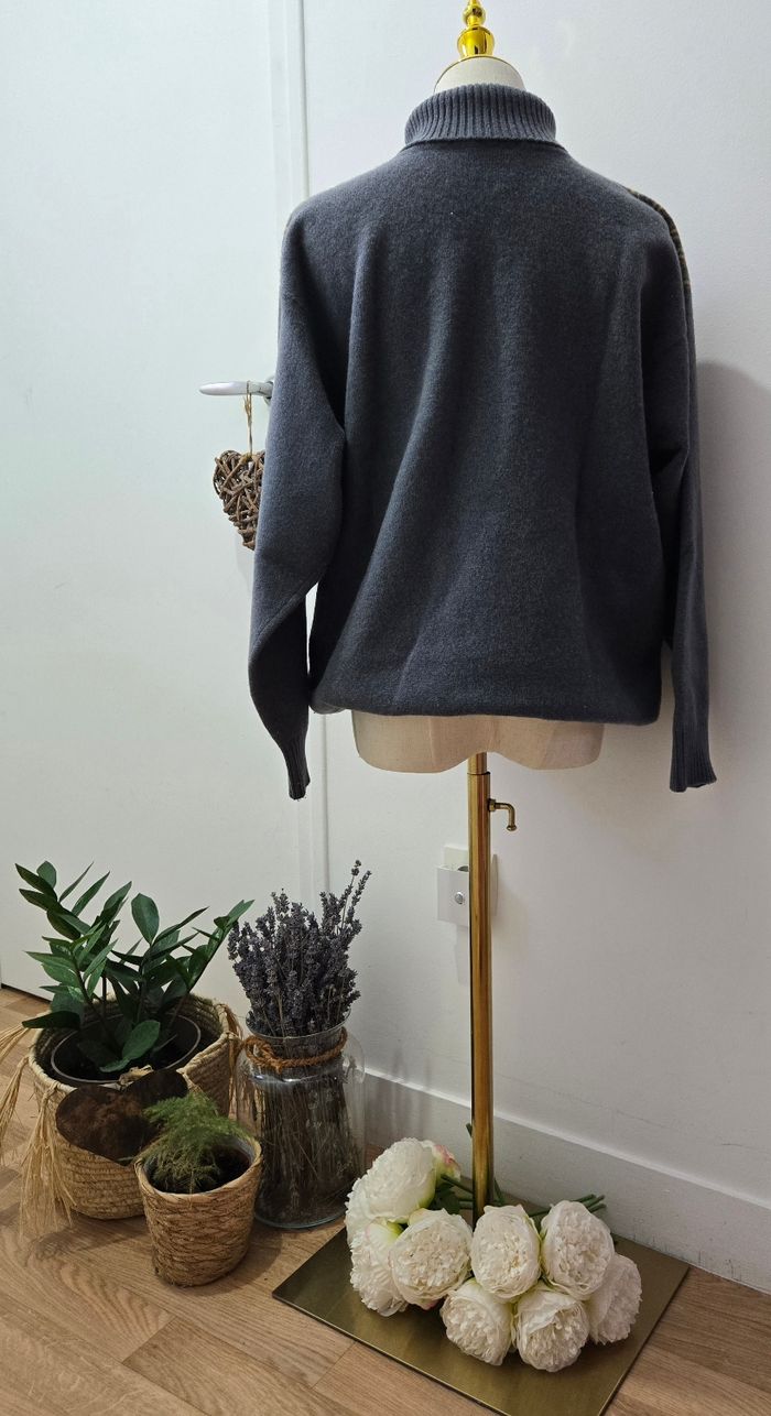 Pull en laine d’Agneau vintage Paul Fourticq - photo numéro 2