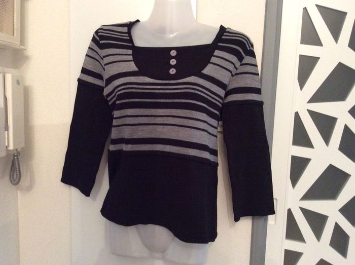 Pull raye Armand Thiery T2