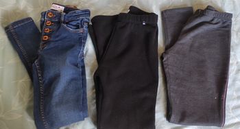Lot de 3 pantalons fille 9 ans 