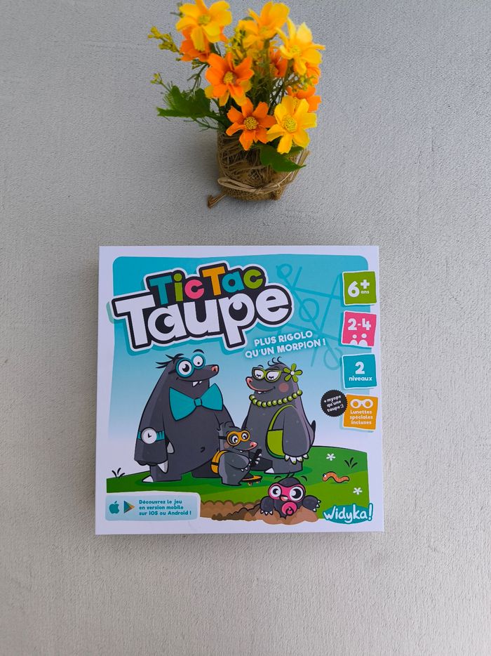 Jeu Tic Tac Taupe Widyka