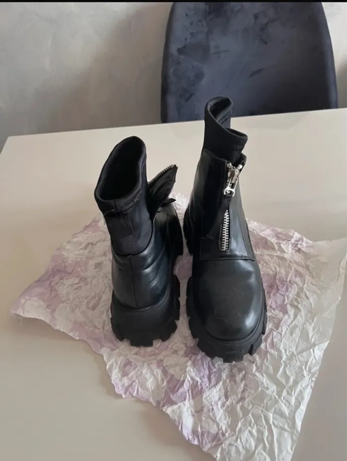 Bottines taille 38 noir