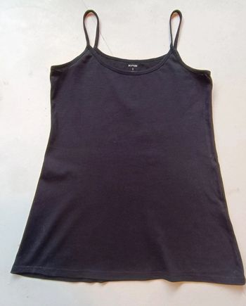 Débardeur Kiabi noir - taille S -