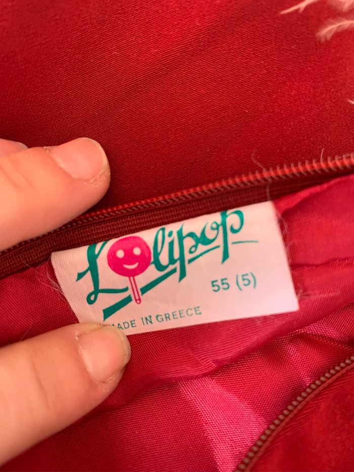 Jolie robe rouge 5 ans - photo numéro 6