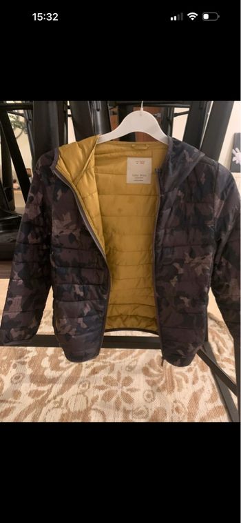 Doudoune camouflage Zara boys 11/12 ans
