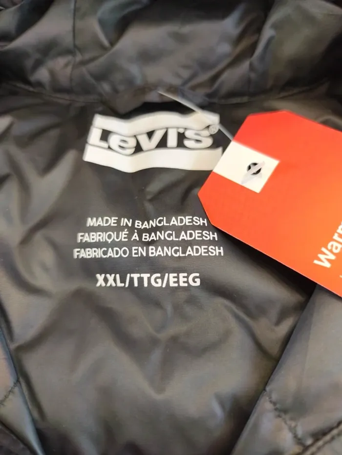 Doudoune légère Levi's XXL neuve - photo numéro 4