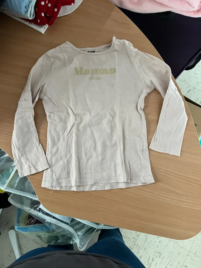 Lot 4 tee-shirts manche longues - photo numéro 3