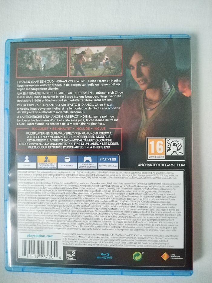 Uncharted The lost legacy PS4 - photo numéro 3